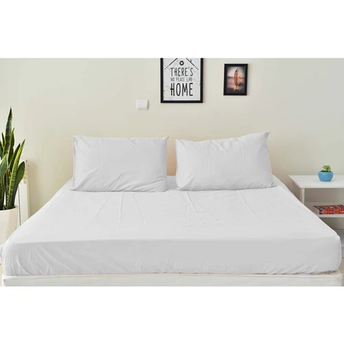 سرویس ملحفه بومرنگ مدل Plain-180 دونفره 3تکه کینگ سایز