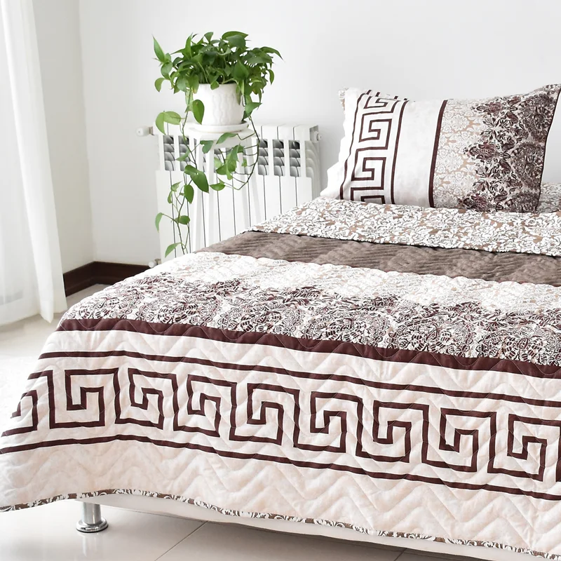 سرویس روتختی بهاره بومرنگ مدل middle یکنفره دو تکه