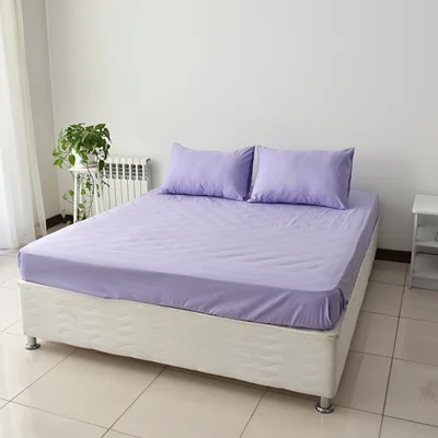 سرویس ملحفه بومرنگ مدل MicroPlain دونفره 3 تکه