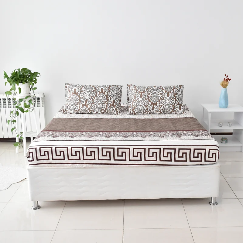 سرویس ملحفه بومرنگ مدل Middle-160 دونفره 3تکه